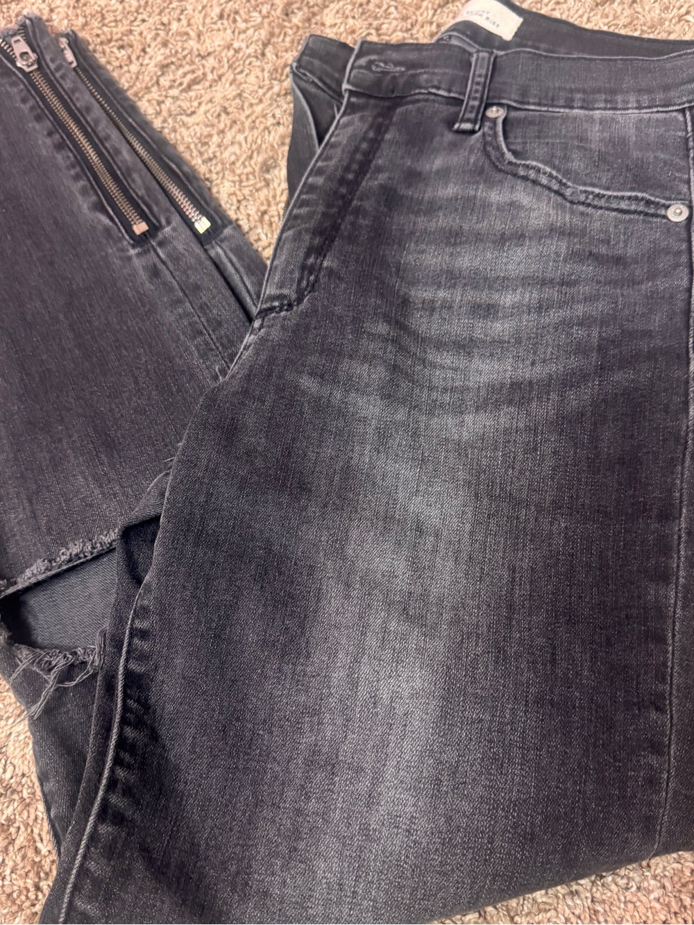 Gap distressed ripped jeans